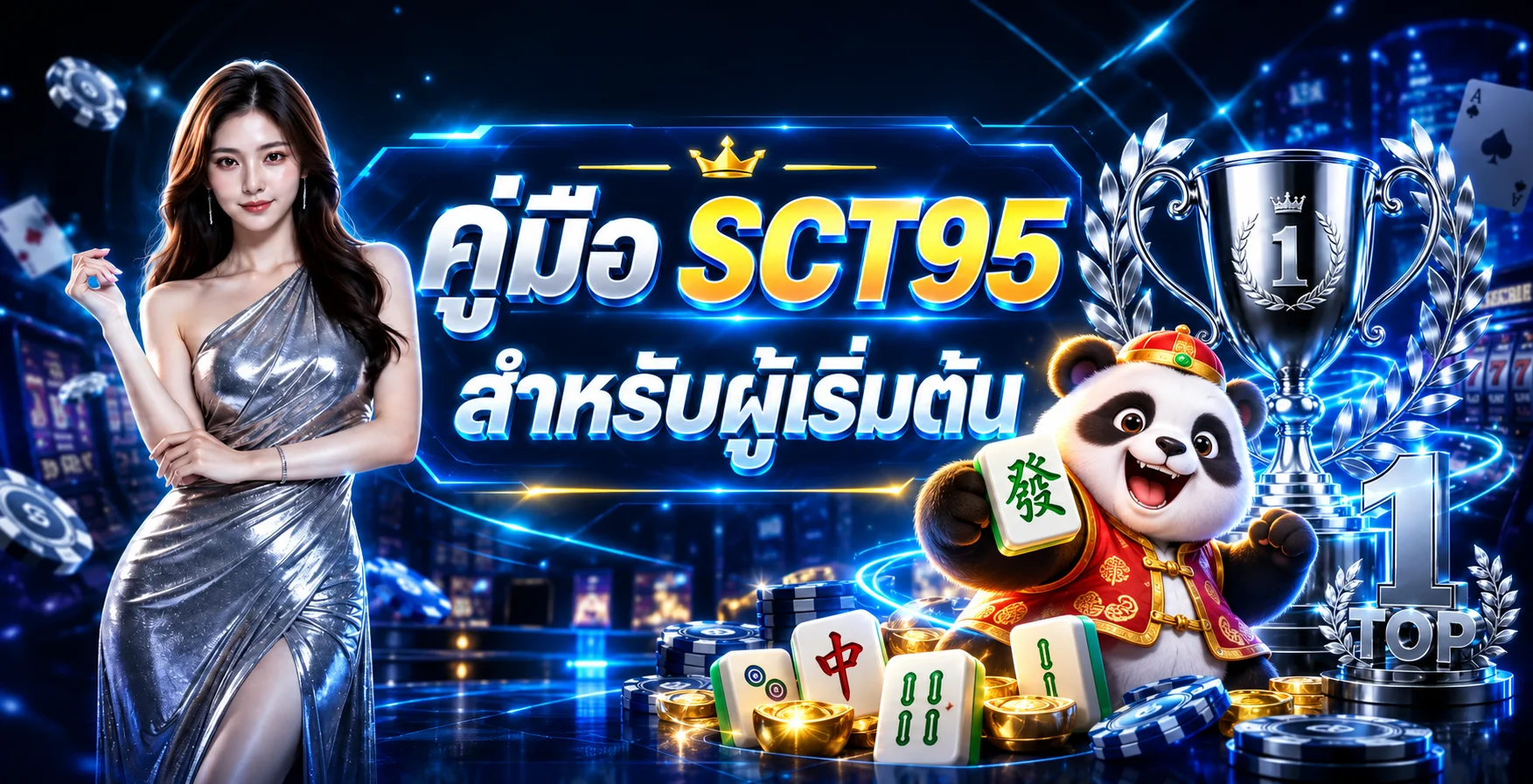 SCT95 คู่มือมือใหม่ สมัคร เข้าใช้ ฝากถอน และตั้งงบ
