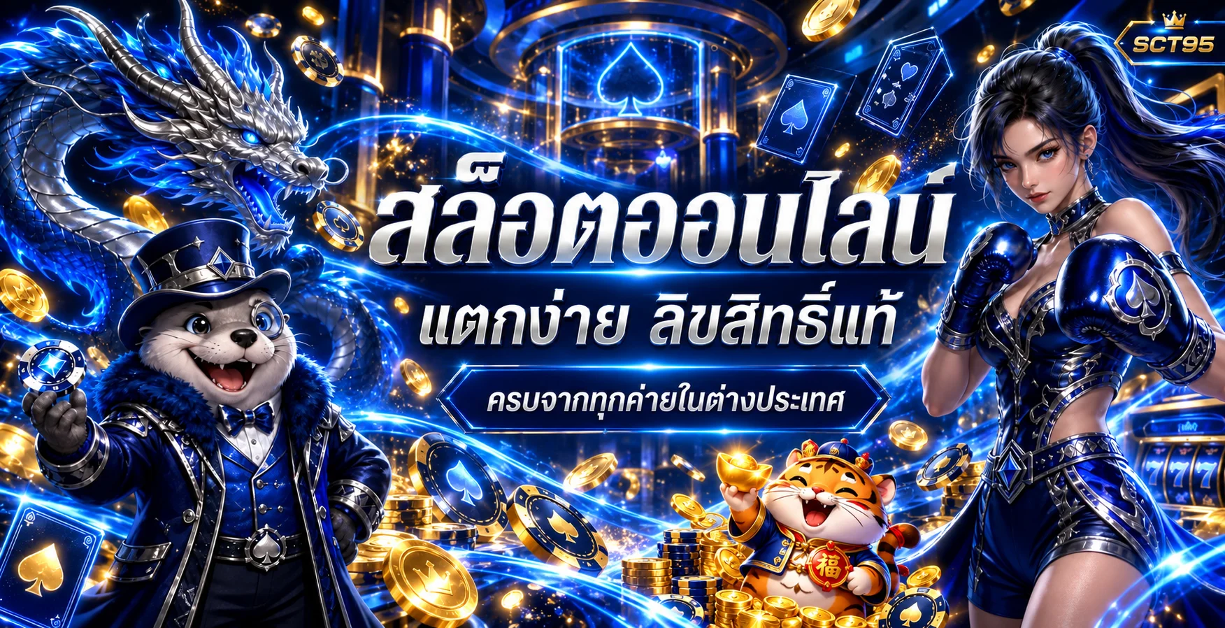 SCT95 สล็อตเว็บตรง พร้อมค่ายเกมยอดนิยม